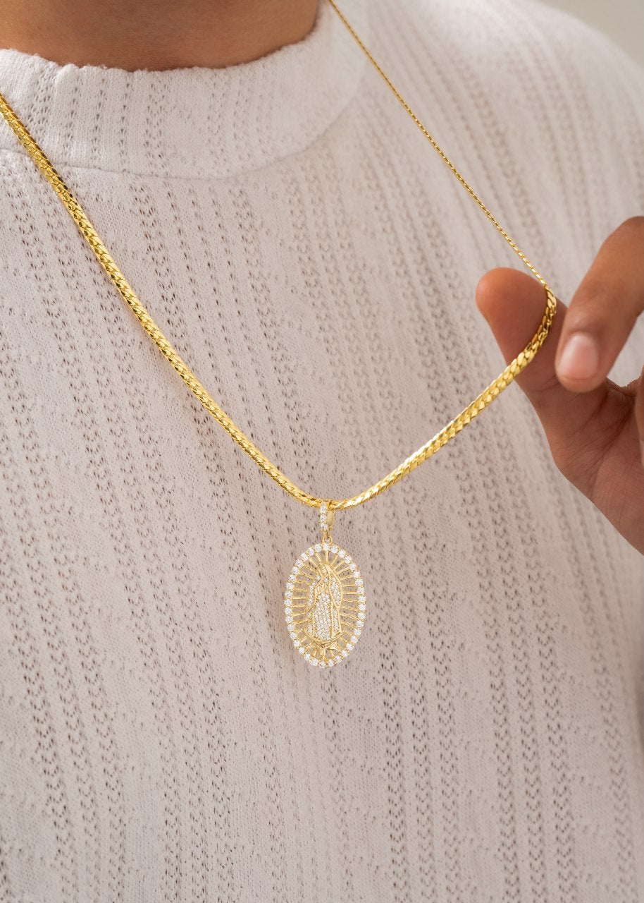 D virgen guadalupe Swarovski Cristal