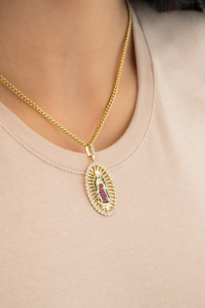 D virgen de guadalupe Swarovski Colores