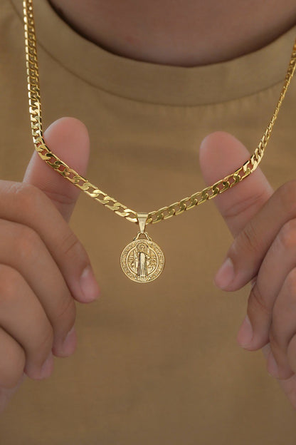 D medalla San Benito